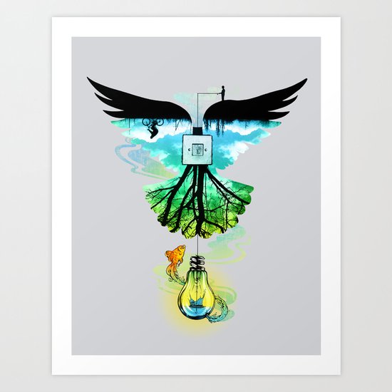 Dream Catcher Art Print