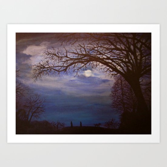 Nacht Art Print