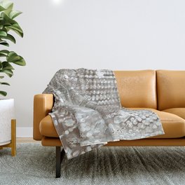 Crystals and Light Throw Blanket