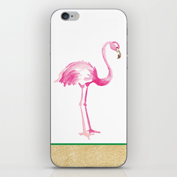 Hot Flamingo iPhone Skin