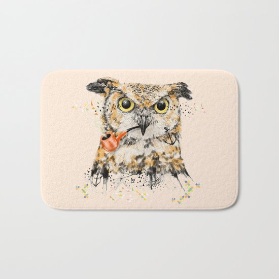Mr.Owl II Bath Mat