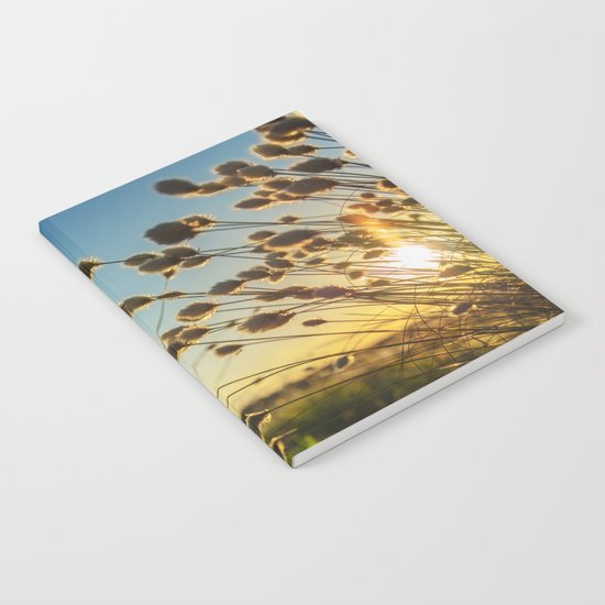 Cotton grass from the high moorland Notebook