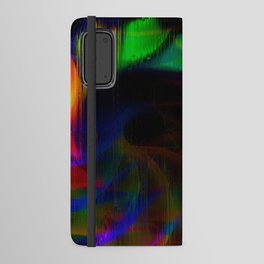 Neon Shapes Android Wallet Case