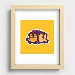 Pancake Recessed Framed Print