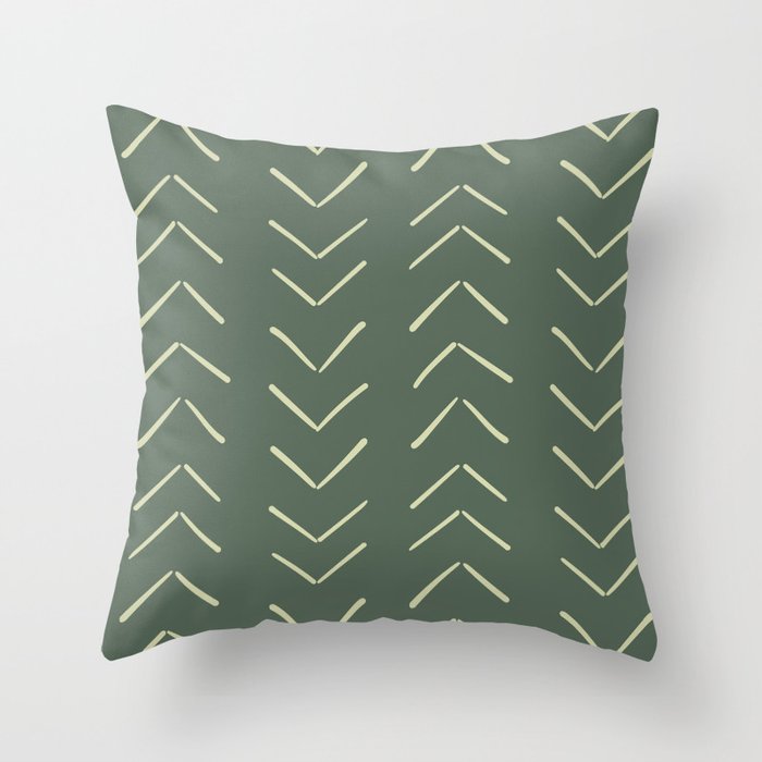 Green sales boho pillows