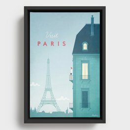 Paris Framed Canvas