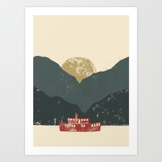 Boat Art Print