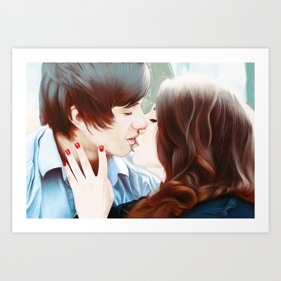 True Love's Kiss Art Print