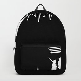 Heartbeat National Guard Backpack | Graphicdesign, Recruit, Usflag, Usnationalguard, Heartbeat, Heartrate, Giftidea, Nationalguard, Usaflag, Patriot 