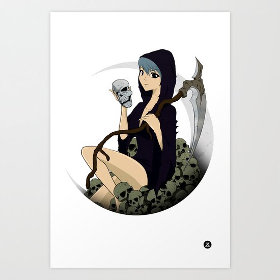 Grim Reaper 2 Art Print