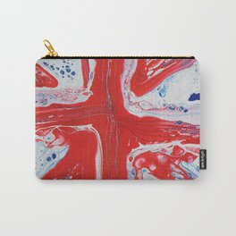 Abstract Union Jack Carry-All Pouch