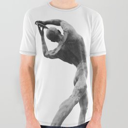 Olympic Discus Thrower Statue #1 #wall #art #society6 All Over Graphic Tee