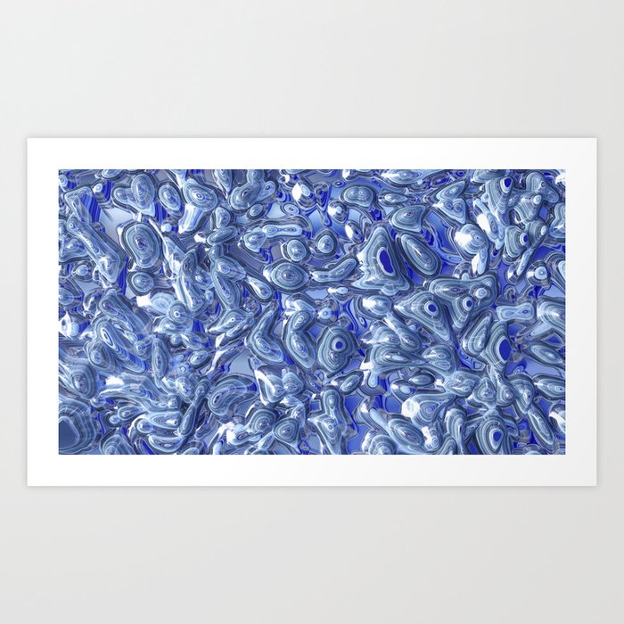 Abstract Surreal Background Art Print By Designprojects