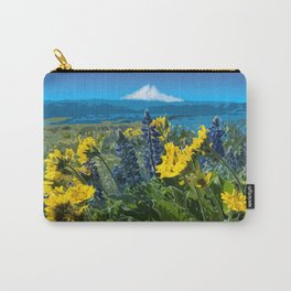 Wildflowers of Columbia River Gorge Poster Carry-All Pouch