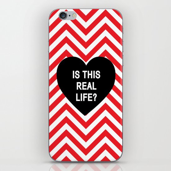 Is this real life? iPhone & iPod Skin