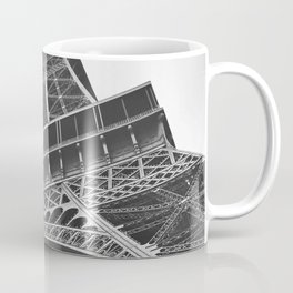 Eiffel Tower (Black and White) Coffee Mug