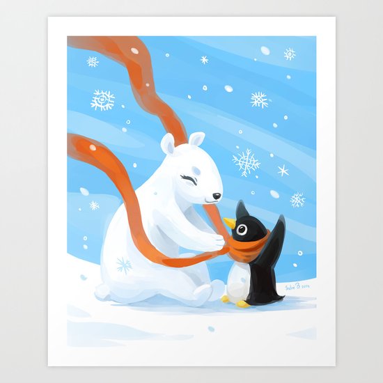 Uncle Bear Art Print