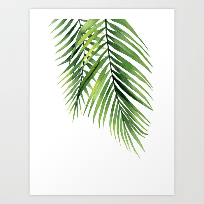Discover the motif LEAVES by Art by ASolo as a print at TOPPOSTER