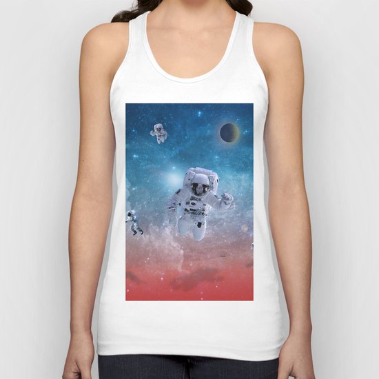 space astronaut Unisex Tank Top
