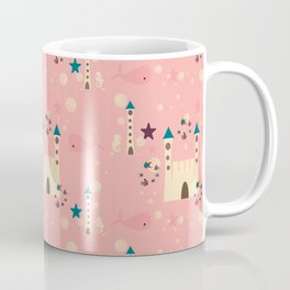 sand castle pink Coffee Mug