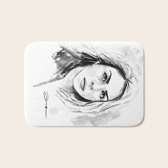 Rose Bath Mat