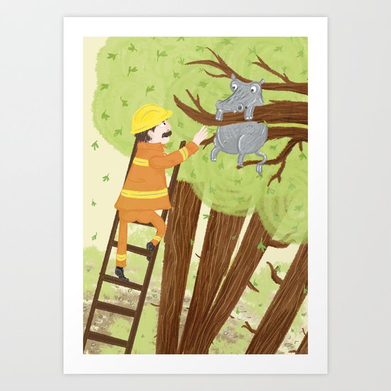 Hippocatomus Art Print