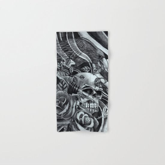 The Crow Hand & Bath Towel