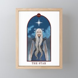 The Star Framed Mini Art Print