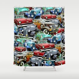 Classic Cars (K.T.B.) Shower Curtain