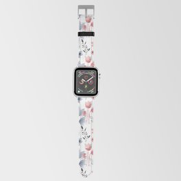 Pastel Wild Flower Pattern Apple Watch Band