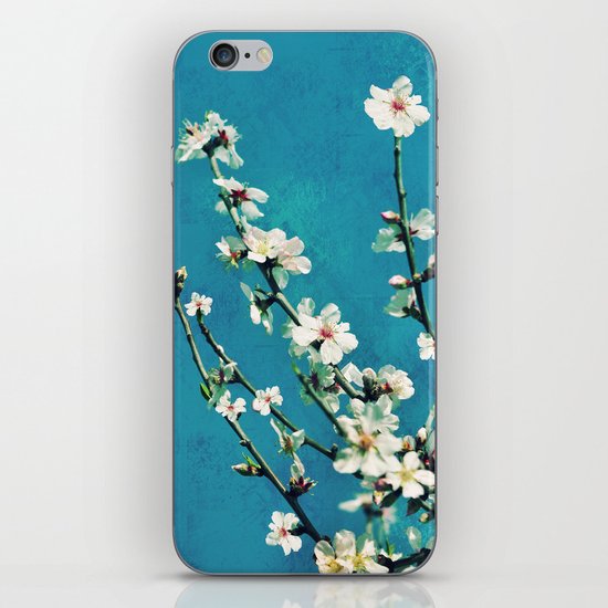 blue spring iPhone & iPod Skin