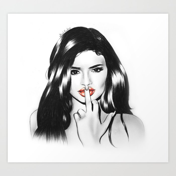 Kylie Art Print
