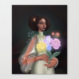 Space Princess Canvas Print