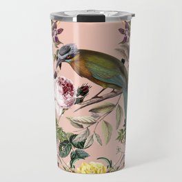 Exotic Bird Garden at Sunrise Travel Mug