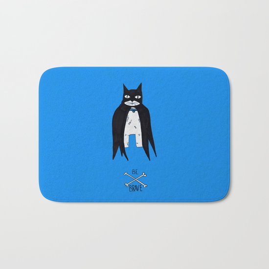 Be Brave Bath Mat
