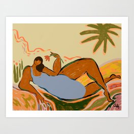 Rest and Relax Art Print