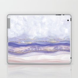 Veri Peri Minimalist Landscape Light Background Version Laptop Skin