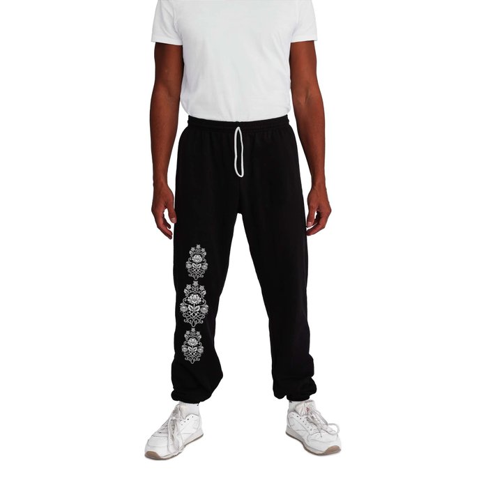 Damask Monotone Sweatpants