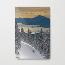 LIMITED EDITION (Almost sold out)  - KEVIN SANSALONE / HOWE SOUND SQUAMISH BC Metal Print