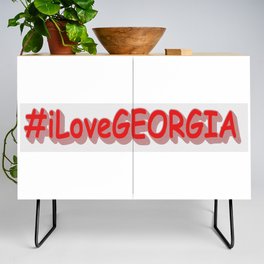 "#iLoveGEORGIA " Cute Design. Buy Now Credenza