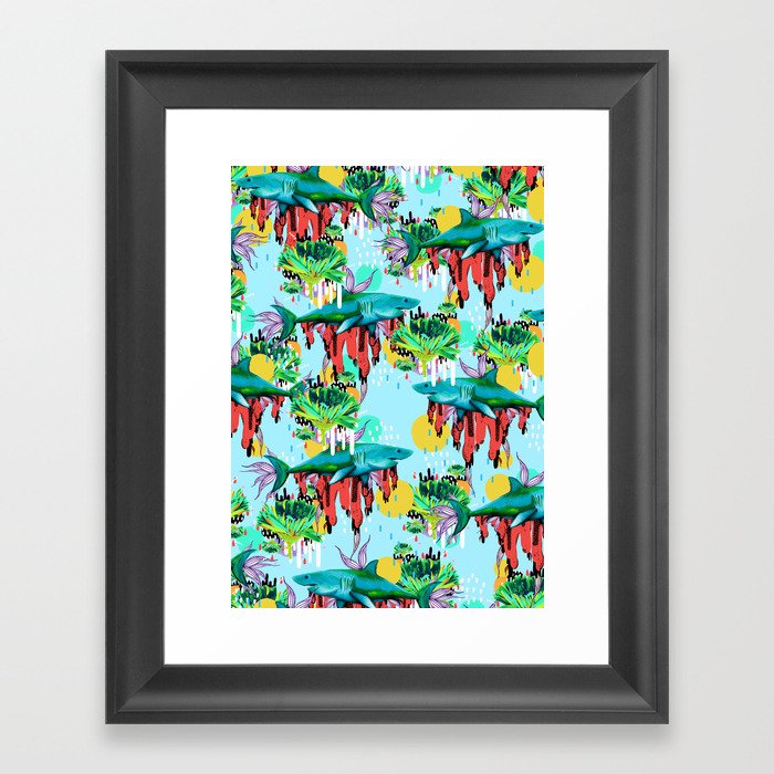 We are their cure Framed Art Print