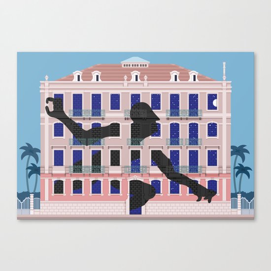 Lisbon Street Art by Sam3 Canvas Print