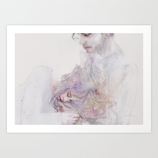 this should be the place Art Print