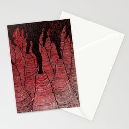 Perilous Pass Through the Peaks of Purgatohr Stationery Cards