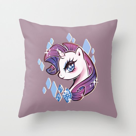 My Little Pony: Rarity Throw Pillow