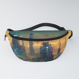Postcards from the Future - Nameless Metropolis Fanny Pack