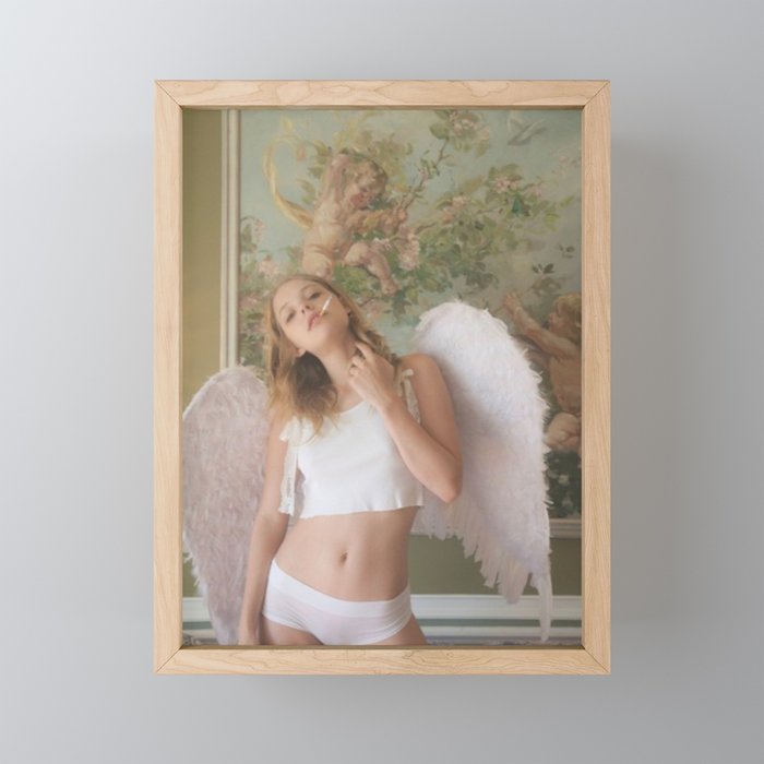angel Framed Mini Art Print