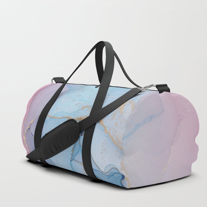 Modern and elegant marble texture patterns Duffle Bag