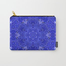 Mandala Blue Carry-All Pouch