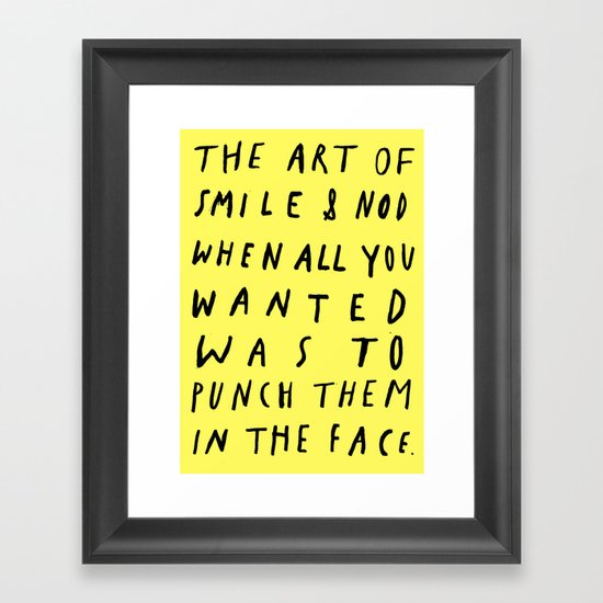 THE ART OF Framed Art Print